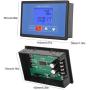 6.5V-55V 30A LCD Motor Cycle Run/Stop Timer Remote Control DC Brush Motor Speed Controller