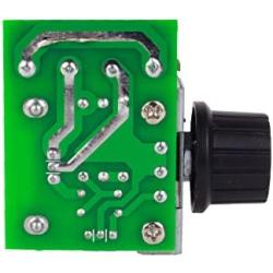 2000W AC Motor Speed Controller, Module Dimmer Speed Regulator, 50-220V 25a Adjustable Voltage Regulator for Adjusting Dimming Thermostats Pressure Regulator Effect