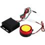12V Universial Motorcycle Anti-theft Security Alarm System with Double Remote Control, Motorcycle Remote Control Alarm Warner Anti-Theft Security Burglar Alarm System