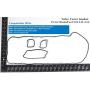 VS50639R1 Engine Valve Cover Gasket Compatible with 2005-2019 Ford Escape Focus Fusion Ranger Transit 2004-2013 Mazda 3 5 6 B2300 CX-7 MX-5 Tribute 2005-2011 Mercury Mariner Milan L4 2.0L 2.3L 2.5L