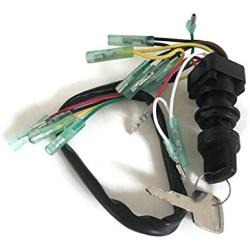 ITACO Boat Motor Control Box Key Ignition Coil Marin Switch Assy 703-82510-43-00 for Yamaha Outboard RC Box 8-115HP 150HP Sierra MP51040 Engine