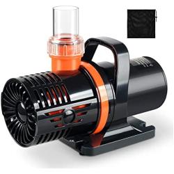 JEREPET 7500GPH Pond pump ,Submersible Water Pump,high lift waterfall pump,with barrier bag, used as fountain pump outdoor,for Koi Pond Statuary Aquarium 30FT Max lift 535W