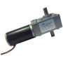 BEMONOC Reversible Mirco Dc Worm Geared Motor 12V 55 RPM Double Shaft Output 8mm with Gear Box for Diy Parts