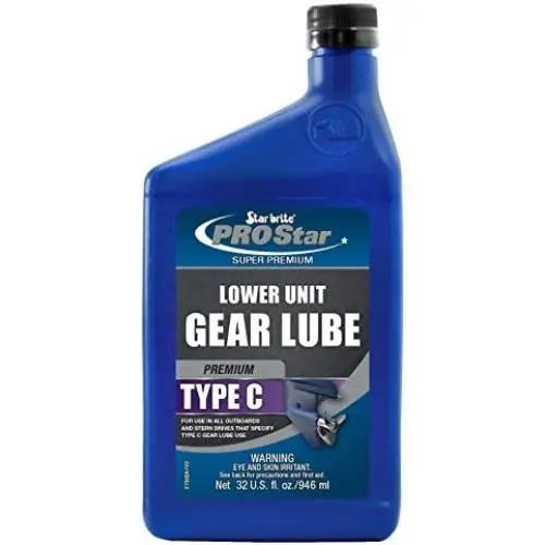 Lubrifiant Type C de Boîte d'Engrenage Premium pour Moteurs Hors-Marines et Embrayages Stern Drives - STAR BRITE PRO-Star Lubrifiant Type C de Boîte d'Engrenage Premium pour Moteurs Hors-Marines et Embrayages Stern Drives - STAR BRITE PRO-Star