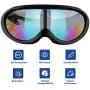 COOLOO Ski Goggles, Motorcycle Goggles, Snowboard Goggles for Men Women Kids - UV Protection Foam Anti-Scratch Dustproof
