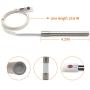 Fire Burn Pot,2.0 RPM Auger Motor,Hot Rod Ignitor,and Grill Induction Fan Kit,Replacement for Pit Boss and Traeger Pellet Grill with Screws and Fuse