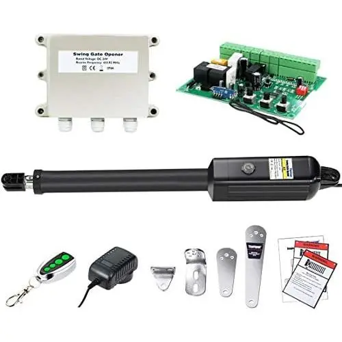 Kit d'ouverture automatique TOPENS A3 pour Portail Simple - Moteur à Portes Basse Portée pour Portails Basculants Jusqu'à 12 Pieds (3,65m) ou 300 Livres. Kit d'ouverture automatique TOPENS A3 pour Portail Simple - Moteur à Portes Basse Portée pour Portails Basculants Jusqu'à 12 Pieds (3,65m) ou 300 Livres.