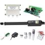 TOPENS A3 Automatic Gate Opener Kit Light Duty Single Gate Operator for Single Swing Gates Up to 12 Feet OR 300 Pounds Gate Motor