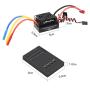 Hobby Fans 3650 4300KV Sensorless Brushless Motor with 60A ESC Electronic Speed Controller Programming Card Waterproof Motor ESC Combo 3.175mm Shaft for 1/10 RC Car Truck