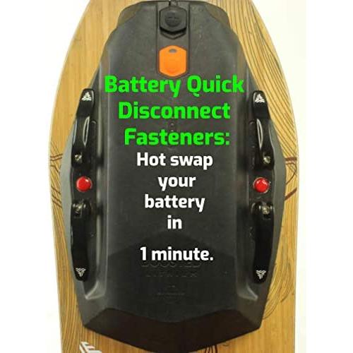 Boosted Board Battery Quick Disconnect | Hot swap Battery in 1 Minute