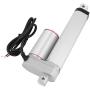 Walfront 100mm Stroke Linear Actuator 24V Small Electric Linear Actuator Cylinder Lift Stroke Heavy Duty 750N Maximum Push Linear Actuator with Mounting Brackets