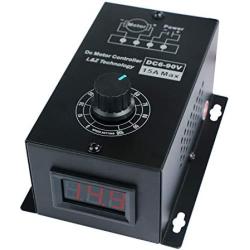 L&Z DC Motor Speed Controller PWM 6-90V 15A Brush Motor Adjustment Control Module 1000W 16kHZ