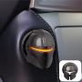 CARCC Car Engine Start Stop Button Cover, Push Ignition Start Button Ring Car Interior Protective Switch Button Cover Universal Anti Scratch Decorative Stickers (Mando-Black)