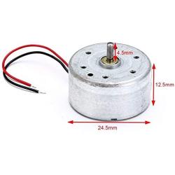 Pangocho Jinchao-Dc Motor 1pc Micro Solar Motor, 3500-7000 RPM/Min, for Scientific Hobby Toys DIY Accessories, 300 DC 3V 4.5V 5V Motors, Easy to Install