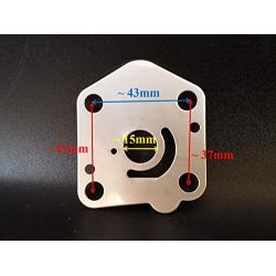 Boat Motor 17471-93902 17471-93901 17471-93900 Panel Pump Case Impeller Plate for Suzuki Outboard 9.9HP 15HP Engine
