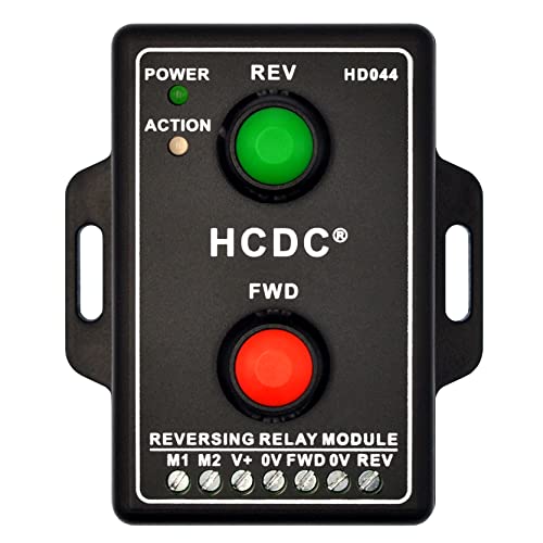 DC12V 10Amp Forward and Reverse Relay Module for Motor/Linear Actuator, Reversing Relay Module