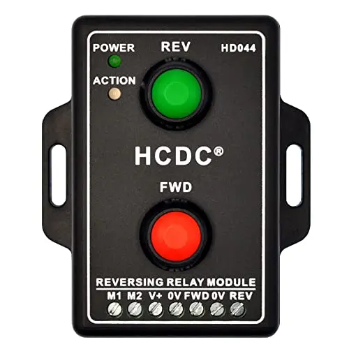 DC12V 10Amp Forward and Reverse Relay Module for Motor/Linear Actuator, Reversing Relay Module