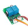 Motors Control Switch, Adjustable Duty Cycle CW CCW Rotation Motor Speed Controller Digital Display for Machine