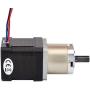 STEPPERONLINE 19:1 Planetary Gearbox High Torque Nema 17 Stepper MotorDIY CNC Camera Telescope