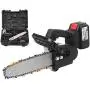 Scie Électrique Sans Fil 21V JMG 12 Pouces avec Boîte, Moteur Sans Balais Auto-Tension pour Découpe de Branches et Bois. Scie Électrique Sans Fil 21V JMG 12 Pouces avec Boîte, Moteur Sans Balais Auto-Tension pour Découpe de Branches et Bois.