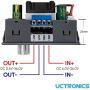 UCTRONICS DC 9V 12V 24V 36V 5A Variable Voltage Power Supply 6-36V to 0.6-36V Adjustable Buck Boost Converter, Portable Bench Constant Voltage Current Stabilized Regulator Module