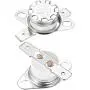 uxcell KSD301 Thermostat 135°C/275°F Normal Closed N.C Adjust Snap Disc Temperature Switch for Microwave,Oven,Coffee Maker 2pcs