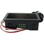 uniquegoods 6V 12V 24V Digital Display LED DC Motor Speed Controller PWM Stepless Speed Control Switch HHO Driver - Black CCM5D