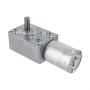 DC 12V 3 RPM Self Locking Gear Motor Reversible High Torque Turbo Geared Motor with Metal Reducer Gear Box for DIY Project