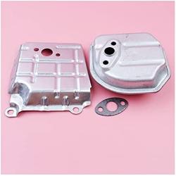 Good Abrasion Resistance Exhaust Muffler Arrester Air Guide Gasket Kit for Honda GX35 GX35NT HHT35S UMC435A Trimmer Lawn Mower Engine Motor Part Perfect fit