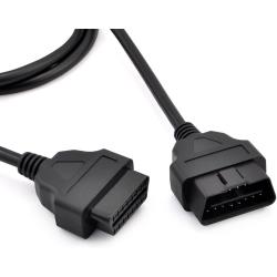 ANCEL Full 16-Pin OBD II OBD2 Male to Female Extension Convert Cable Round Shape Cable Automotive Diagnostic Extension Cable Adapter