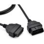 ANCEL Full 16-Pin OBD II OBD2 Male to Female Extension Convert Cable Round Shape Cable Automotive Diagnostic Extension Cable Adapter