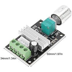 Gfnxk 6-28v 3adc Motor Speed Controller,Reversible Regulator,with Switch,Motor Speed Regulation
