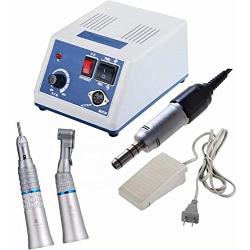 110V Strong 204 Adjustable Speed Control Strong Nail Drill Marathon Micro Motor+Contra Corner +Straight Nose