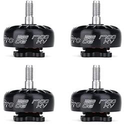 iFlight 4pcs XING-E Pro 2306 1700KV Brushless Motor 6S for QAV FPV Racing Drone Quadcopter Motor (Black)