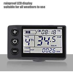 REOUG Motor Controller 36V-48V Waterproof LCD Display Panel Electric Bicycle Scooter Controller Kit (2#36V-48V)