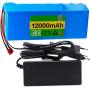SHENGANG E-Bike Lithium-Ion Battery Pack 48V 12Ah with 54.6V Charger and BMS,XT60, for 250W/350W/500W/750W/1000W Electric Bicycle/Scooter Motor,T60