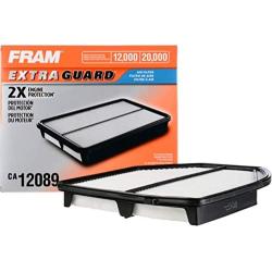 FRAM Extra Guard Rigid Panl Engine Air Filter Replacement, Easy Install w/ Advanced Engine Protection and Optimal Performance, CA12089