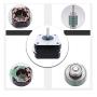 Usongshine Nema 17 Stepper Motor Bipolar Step Motor for Titan Extruder 3D Printer 4.1V 1A 13Ncm (18.4oz.in) 4 Lead 1.8 Deg with 1m Cable (17HS4023)