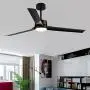 Indoor 3-Blade Ceiling Fan with LED Lights, 60
