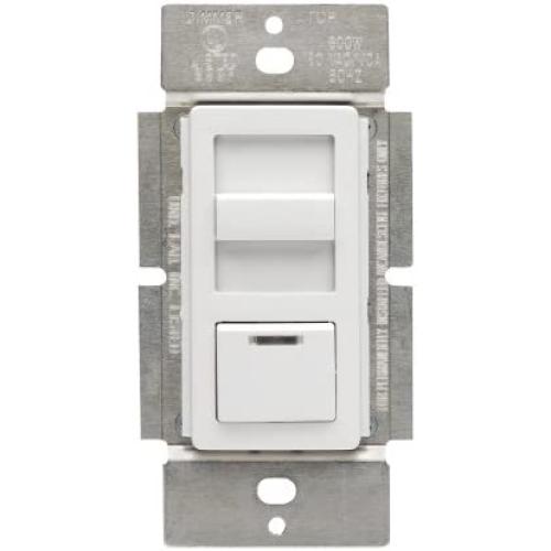 Leviton IPF05-1LZ W/I/LA SL FAN SPD CTRL PRST LITE 5A120V
