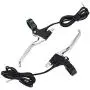 1 Pair 2 Wires Universal Left Right Brakes E Bike Brake Lever V Brake Lever Replacement Parts