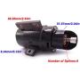 Boat Motor 688-81800-10 688-81800-11 688-81800-12 Starter Motor for Yamaha 75HP 80HP 85HP 90HP 90ETL 90EtLJD 90TLR B90TLR Outboard Engine,18-6423 MOT5015 3427 S114-263B 4-6423 410-44058 18344N SHI0135