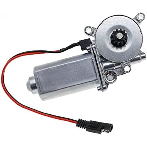 Fudoray 373566 RV Power Awning Universal Motor for Solera Power Awnings with Single 2-Way Connector 12-Volt DC 75-RPM