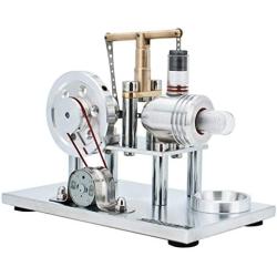 DjuiinoStar Most Classical Stirling Engine DLTD-303 and Luxury Hot Air Stiring Engine DHA-BG-405 Bundle