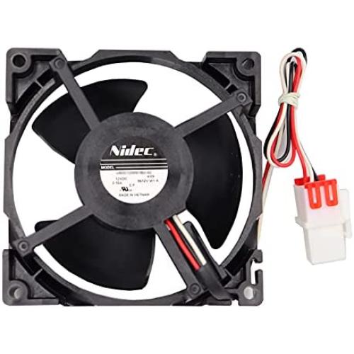 DA81-06013A, DA31-00287A, U92C12MS1B3-52 Refrigerator Evaporator Fan Motor (OEM) for Samsung RF28HFEDBSG/AA-00, RF263BEAESR/AA-04, RF263TEAESG/AA-00, etc - 2 Year warranty