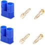 Heyiarbeit 2 Sets EC2 Connector 2mm Gold Bullet Banana Plug Male for RC ESC Lipo Battery Electric Motor DIY