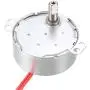 uxcell Turntable Synchronous Synchron Motor 50-60Hz 12 VAC CCW 4W 5-6RPM