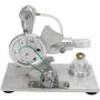 Stirling Engine Model Kit, Multi Color LED Multifunctional Stirling Engine Motor Toy Stainless Steel Simple to Operate for Gifts