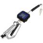 Air Operated Oil Transfer Pump Control Valve Fuel Petrol Oil Transfer Gun Oil Controller Oil Hose End Gun With Digital Meter USA STOCK