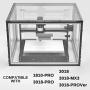 Genmitsu CNC 3018-PROVer Mach3 Router Machine with Mach3 Control + KABA Acrylic CNC Enclosure